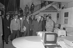1982년 터키 대통령 한국전자산업 공장 시찰