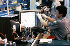 1983년 전자산업공장 현장